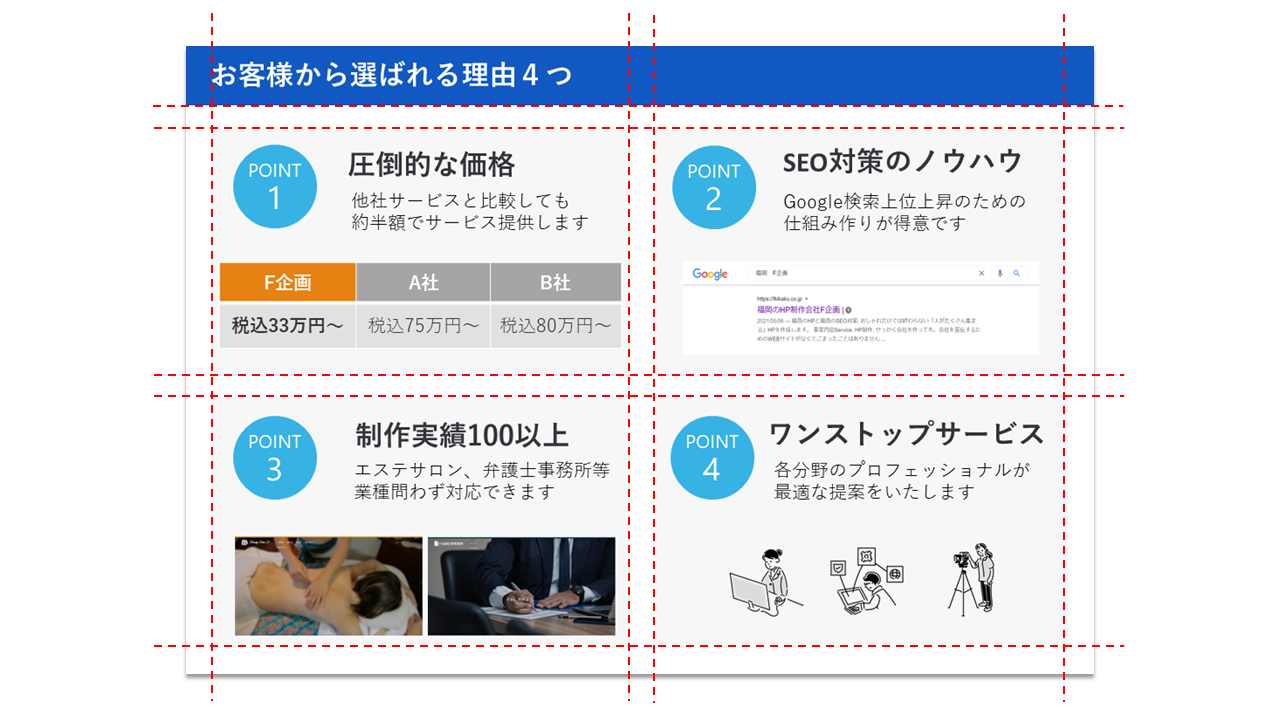 【PowerPoint】パワーポイントで見やすい資料を作るコツ4選